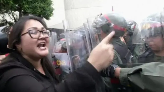 Протесты в Каракасе