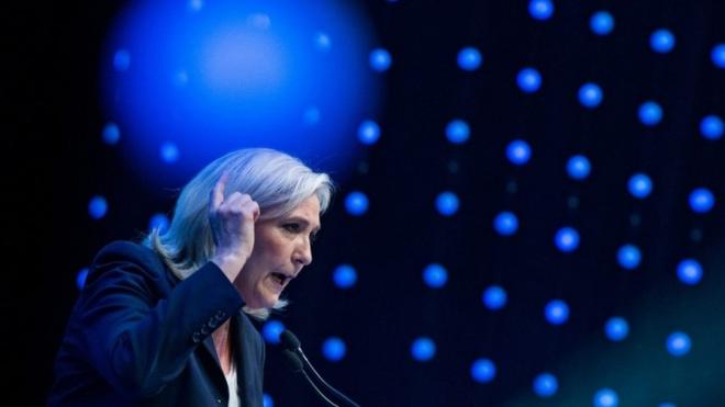 Marine Le Pen, 17 June