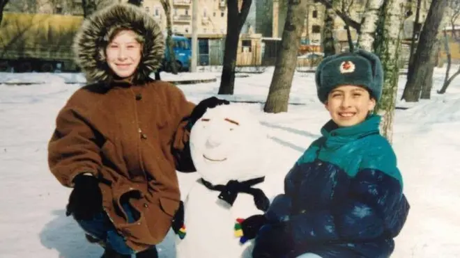 Los hermanos Granados no supieron qué era la nieve hasta que se mudaron a Moscú.