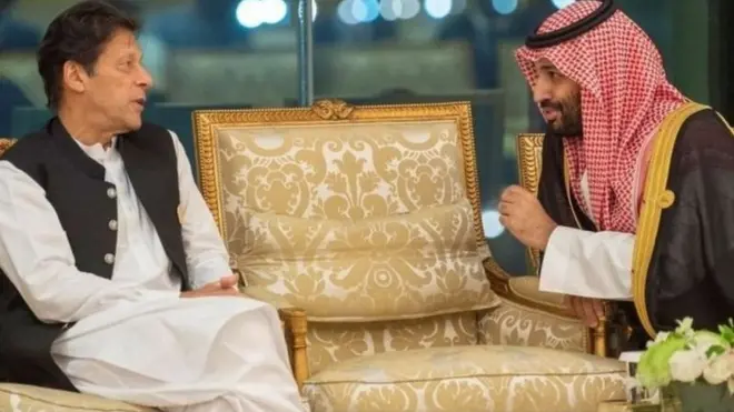 د سعودي عربستان لخوا پاکستان سره د دې مرستې اعلان سعودي ته د عمران خان له وروستي سفر وروسته شوی.