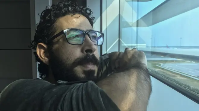 Hassan al-Kontar was a regular sight at Malaysia's KLIA2 airport