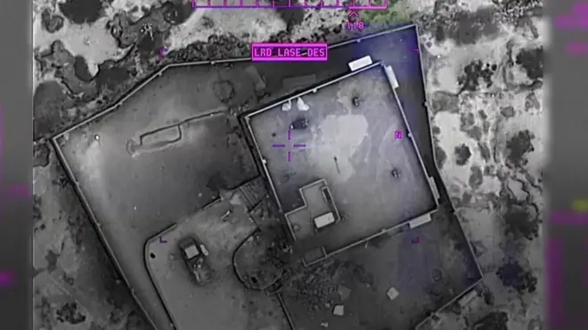 بالفيديو: اللقطات الأولى للغارة الأمريكية التي قتل فيها البغدادي