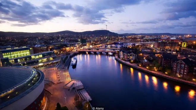 벨파스트의 전경