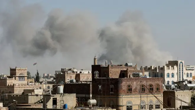 The Saudi-led coalition has carried out air strikes in Yemen since 2015
