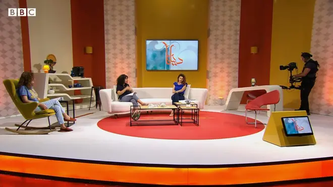صورة من حلقة دنيانا عن التربية الجنسية