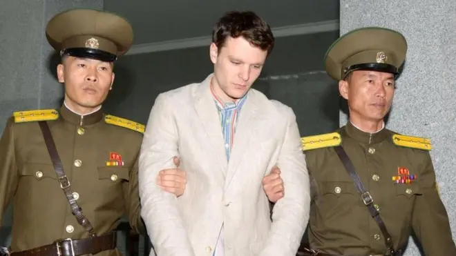 Otto Warmbier'ın Mart 2016'daki bir fotoğrafı