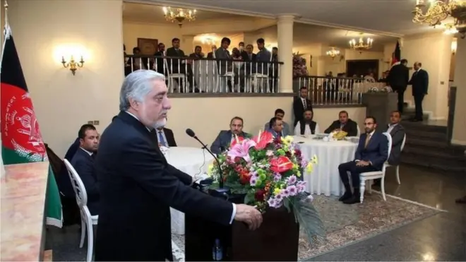 عبدالله عبدالله وايي لنډ مهال حکومت ستونزې نه شي کولی او نه یې په اړه د خبرو وخت دی