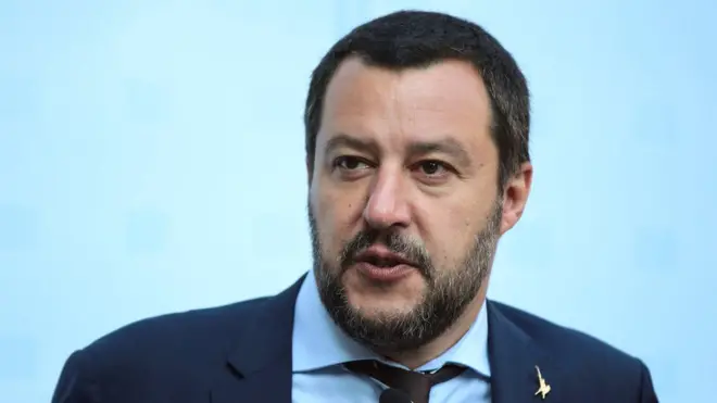 İtalya İçişleri Bakanı Matteo Salvini