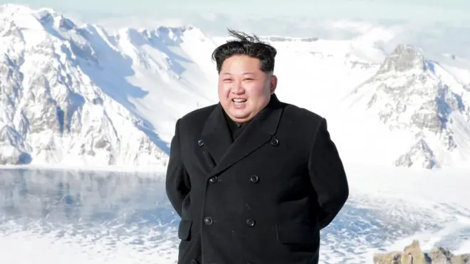 Mid ka mid ah sawirraddii ugu dambeeyay ee laga qaaday hoggaamiyaha Kuuriyada Waqooyi Kim Jong-un