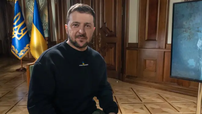 President Volodymyr Zelensky