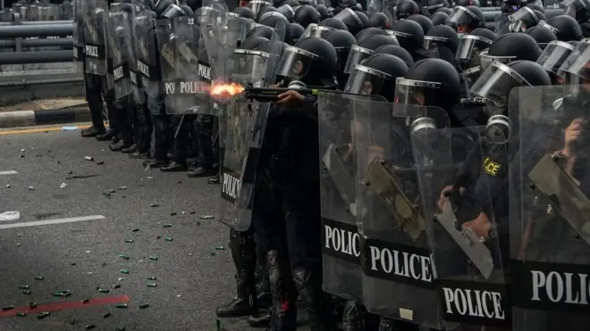 ตำรวจควบคุมฝูงชน