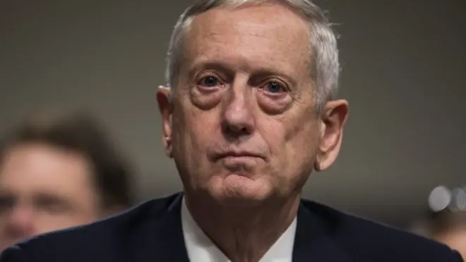 ကာကွယ်ရေး ဝန်ကြီး အဖြစ် အဆိုပြုခံထားရတဲ့ အငြိမ်းစား ဗိုလ်ချုပ်ကြီး ဂျိမ်းစ် မက်တစ်