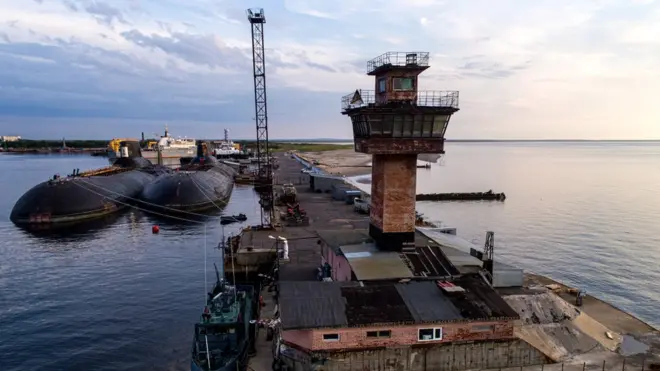 В Северодвинске находятся две крупных оборонных предприятия