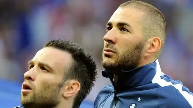 Mathieu Valbuena ve Karim Benzema