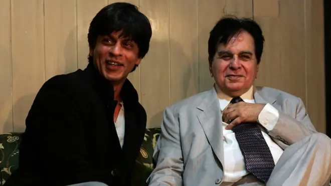 دلیپ کمار شاہ رخ خان کے ساتھ