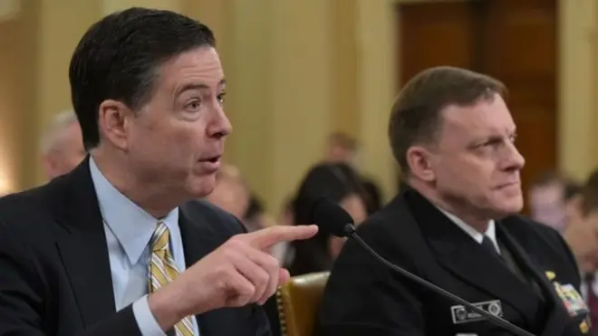 Пан Комі та адмірал Роджерс свідчать на відкритому слуханні комітету