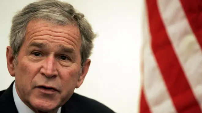El expresidente George W. Bush nunca apoyó al candidato republicano Donald Trump.