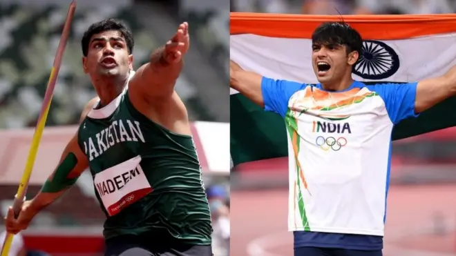 نیرج اور ارشد ندیم