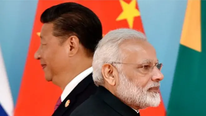 జిన్ పింగ్, మోదీ