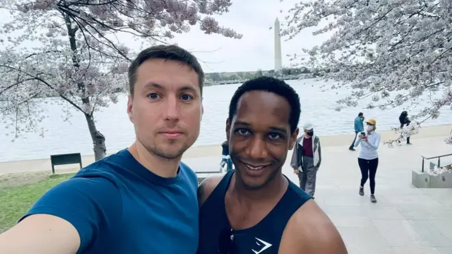 Богдан Глоба та його чоловік Харміль