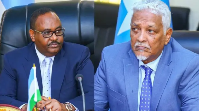 Khilaafka mas'uuliyiinta Puntland ayaa si weyn loogu hadal hayay baraha bulshada