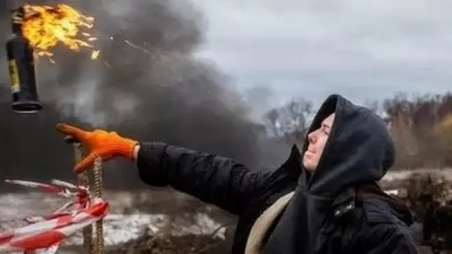 यूक्रेन की महिला