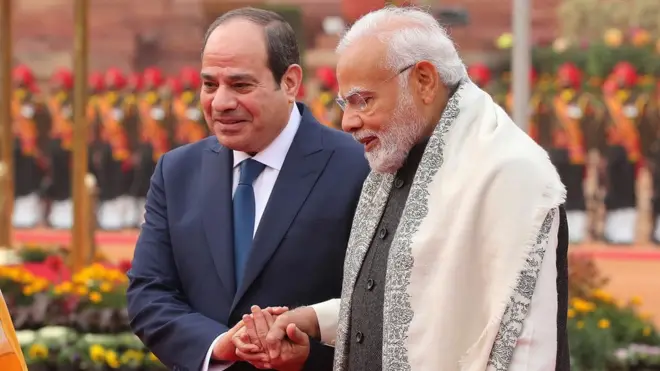 मोदी अल-सीसी