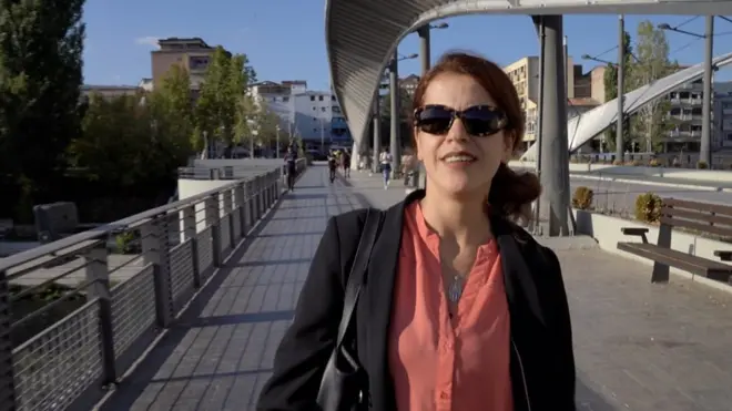 Durata na mostu u Mitrovici na Kosovu