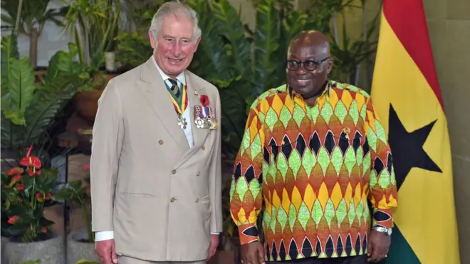 Prince of Wales for Ghana