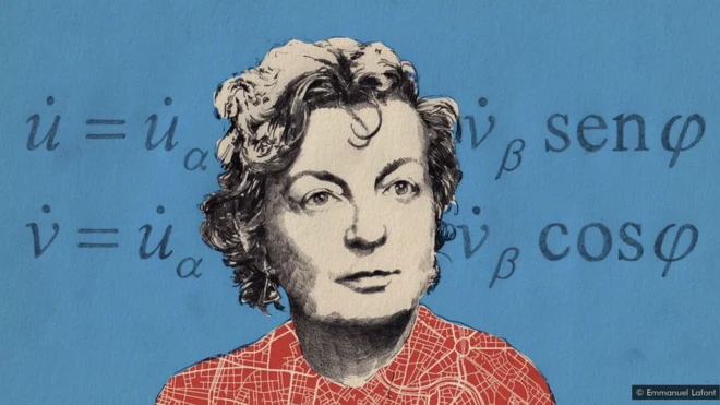 Portrait de Hilda Geiringer par Emmanuel Lafont.