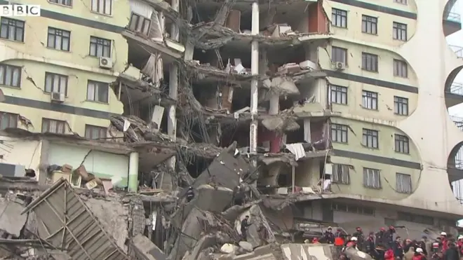 튀르키예 강진 현장