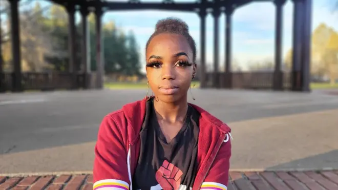 'Rami' Gunn protestó durante casi seis meses en 2020 en Portland contra la violencia policial.