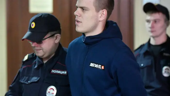 Александр Кокорин в Пресненском суде