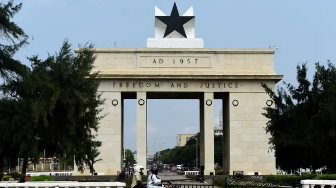 Black star for Ghana