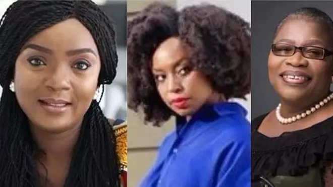 Chioma Akpota, Chimamanda Adichie na Oby Ezekwesili