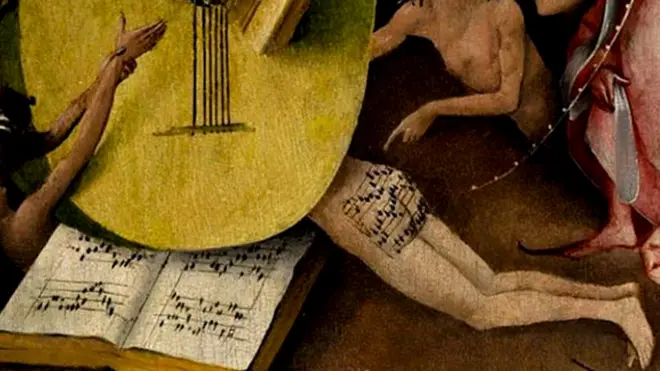 Фрагмент картины Босха