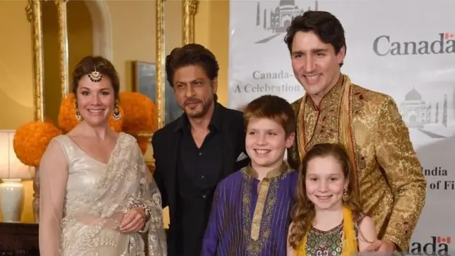 جسٹن ٹروڈو اور ان کی فیملی