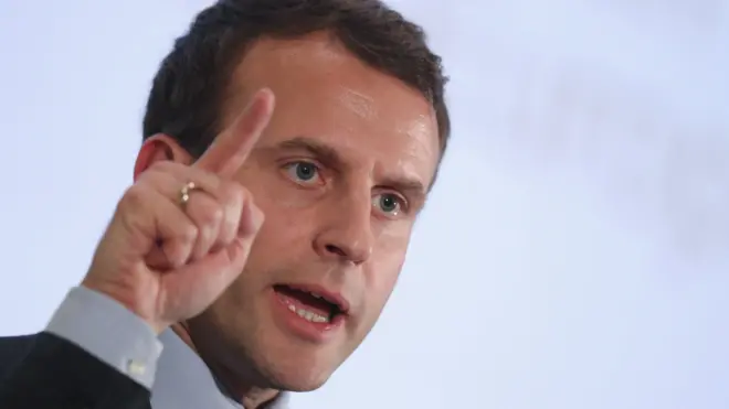 Emmanuel Macron, le président français