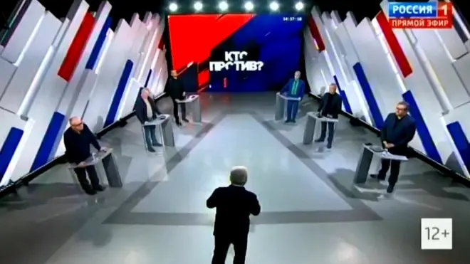 Политическое ток-шоу на России 1