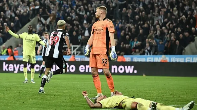 Arsenal fall flat for St James' Park