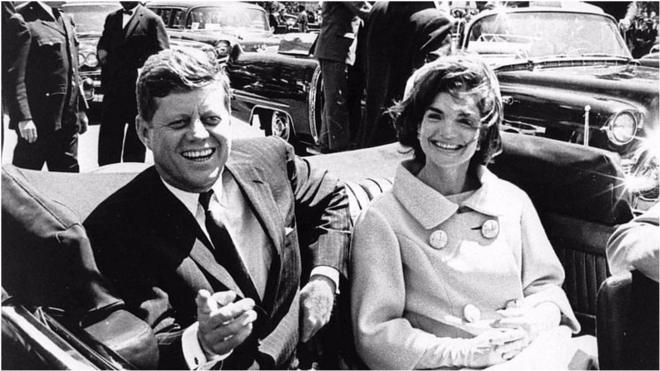 肯尼迪夫婦，1961年