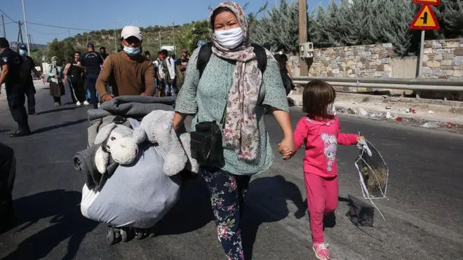 Беженцы в Греции