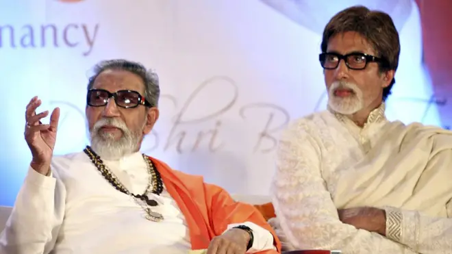 बाळासाहेब ठाकरे, अमिताभ बच्चन