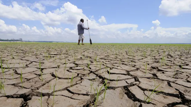 Sequía en Brasil en 2010