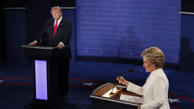 ट्रंप-क्लिंटन