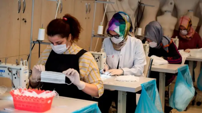 tekstil işçileri