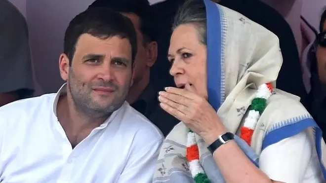 सोनिया गांधी, राहुल गांधी