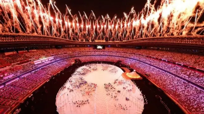 Токио Олимпиадасининг тантанали расмий очилиш маросими