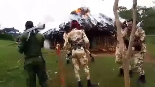 Mana Gujii Lixaa gubataa ture