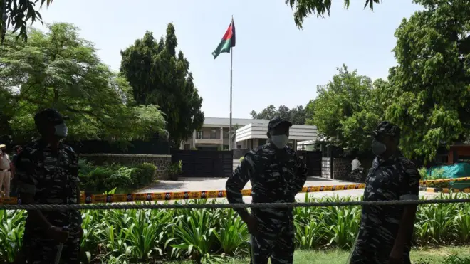 دلی، انڈیا، افغانستان، سفارتخانہ